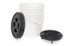 APS Basics Wash Bucket Kit -  Wascheimer 20L mit Schmutzsieb und Schraubdeckel