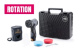 ShineMate Poliermaschine EB213 Kit Akku Rotation 75mm Komplettset