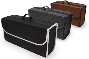 APS X-ORG Filz-Kofferraumtasche Aufbewahrungsfach mit Klettbefestigung versch. Farben