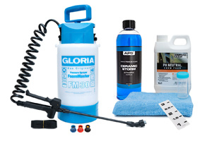 Gloria Foam Master FM30 +ValetPro Snow Foam +Koch Chemie NanoMagic Shampoo 5tlg.