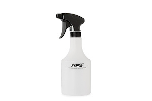 APS Work Bottle 500T - leere Rundflasche mit Profi-Sprühkopf 500ml