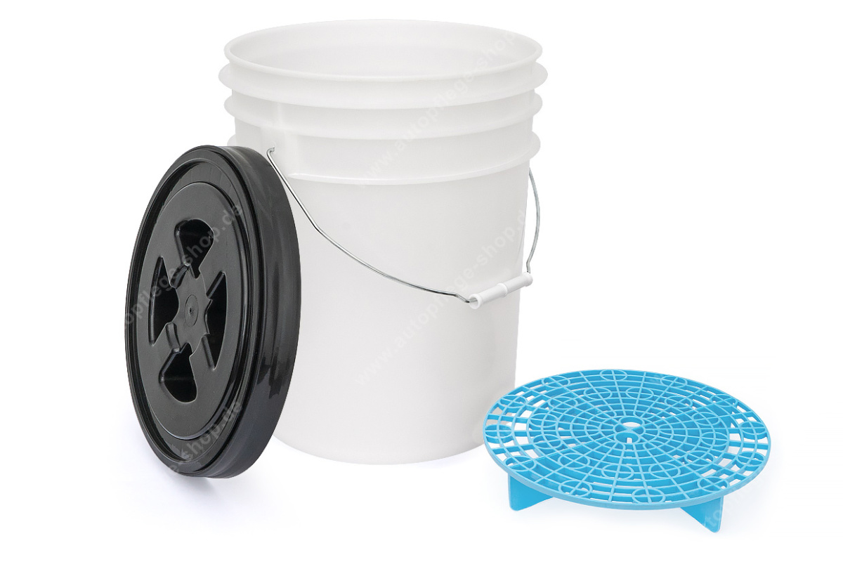 APS Pro Wash Bucket Kit Wascheimer 20L mit Schmutzsieb und